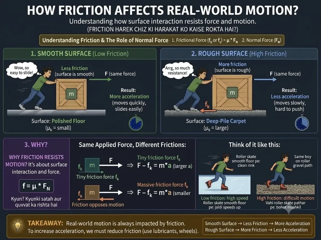 Newton’s Second Law 6 Friction and Real-World Motion