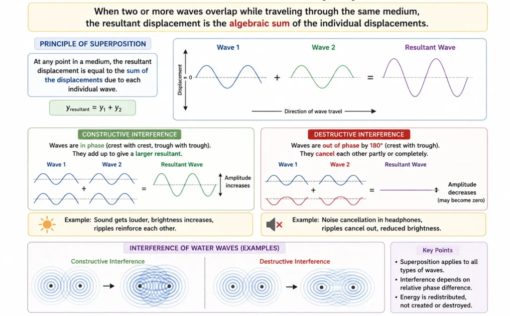 Transverse wave 8 Wave Interference and Superposition