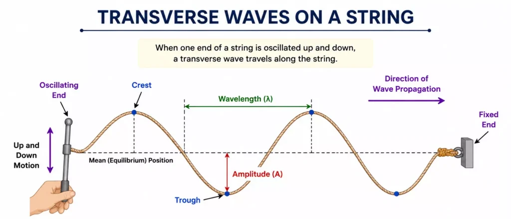 Transverse wave 4 Transverse Waves on a String